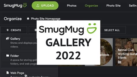 Create an online store for your photography with SmugMug. . Smugmug gallery settings